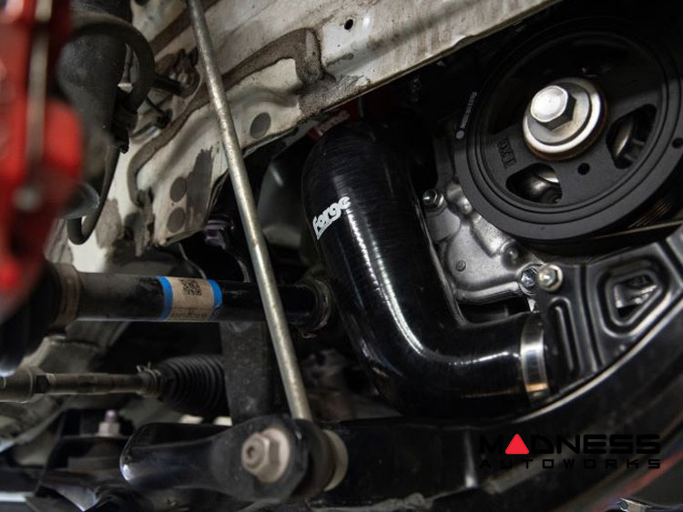 Toyota GR Yaris Performance Intercooler - Black - Water Spray Relocation Bracket - 2024+